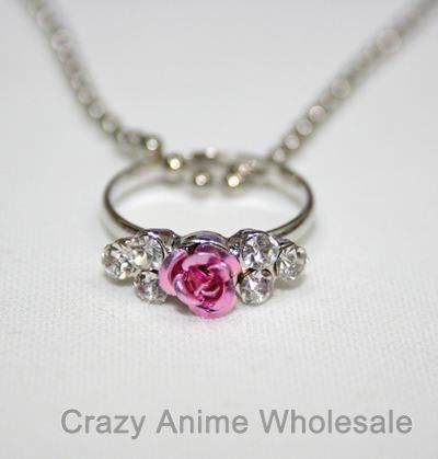 Rozen Maiden necklace(pink)