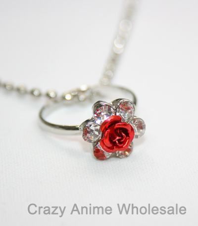 Rozen Maiden necklace(red)