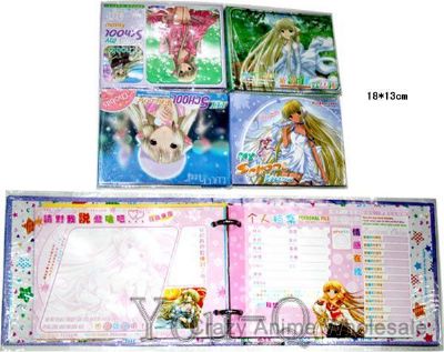 4 styles Chobits Classmates catalogue