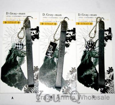 D.Gray-man mobile phone accessory(3 styles)