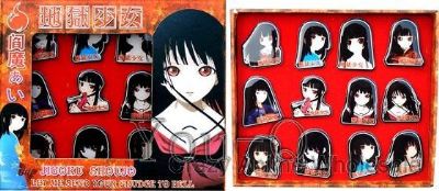 Jigoku shoujo Cased brooches(12pcs)