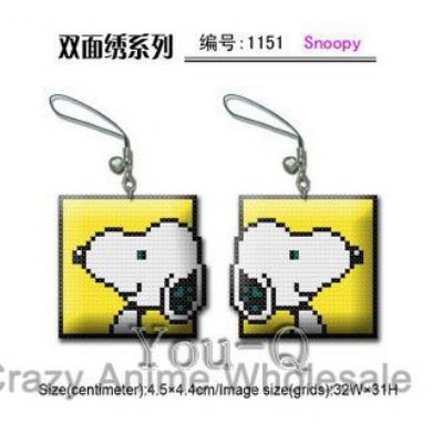 1151 snoopy cross-stich