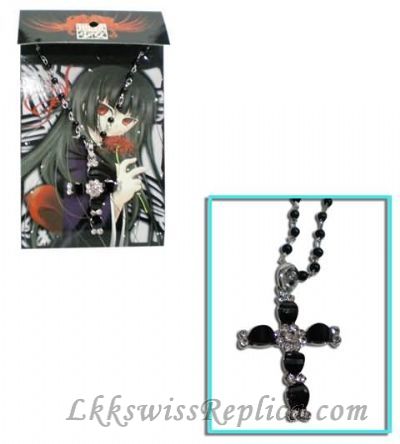 Jigoku Shoujo crossing necklace