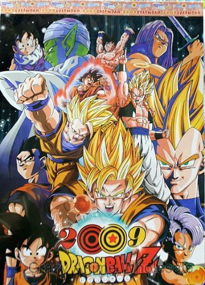 2009 Dragon Ball calendar(2 PCS)