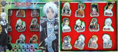 D.Gray-man brooch