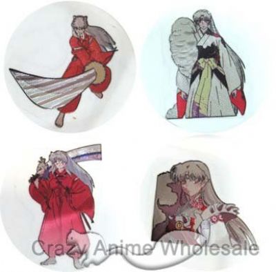 Inuyasha Mobile phone stickers(10 pcs)