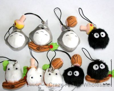 Totoro Mobile phone line(9 pcs)