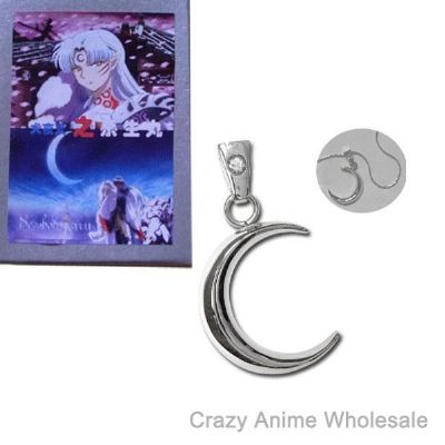 Inuyasha moon necklace(2 pcs)