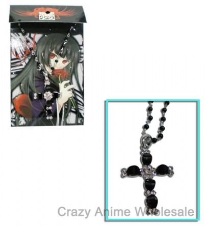 Jigoku Shoujo crossing necklace