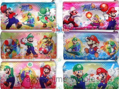 mario pencil bag(6/set)