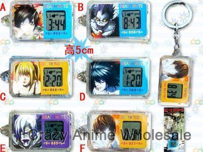 death note keychain(set)