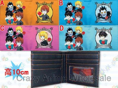 death note wallet(4 style)