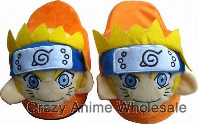 Naruto plush slipper