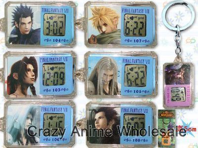 clock keychain(6/set)