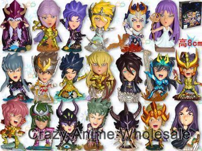 saint seiya figure(20/set)
