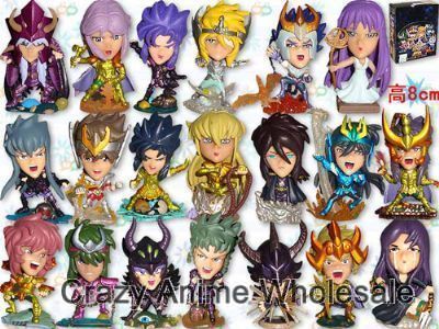 saint seiya figure(20/set)