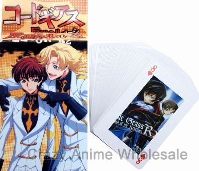 Geass playing cards