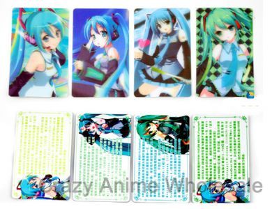 Miku Hatsune 3D Cards