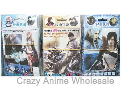 Final Fantasy anime Stickers