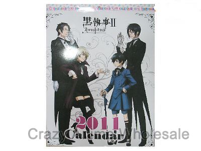 Kuroshitsuji Anime Calendar