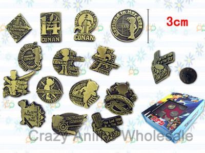 connan anime brooch