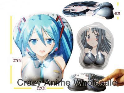 Miku anime 3D Mouse Pad