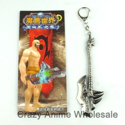 warcraft anime keychain