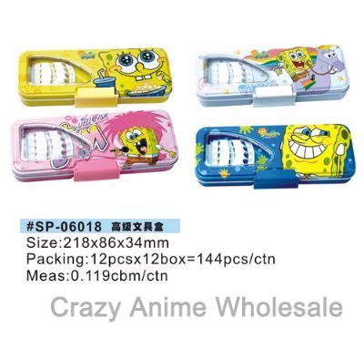 spongbob anime pencilbox