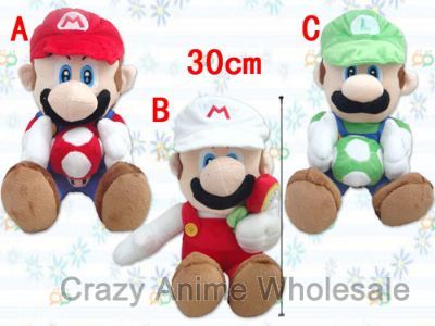 super mario anime plush doll