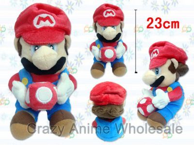 super mario anime plush doll