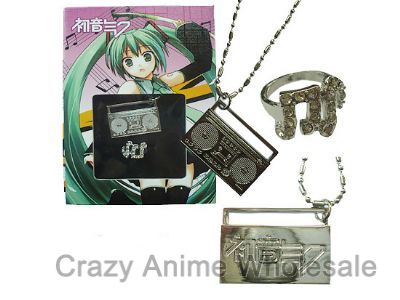 Miku Hatsune anime Necklace