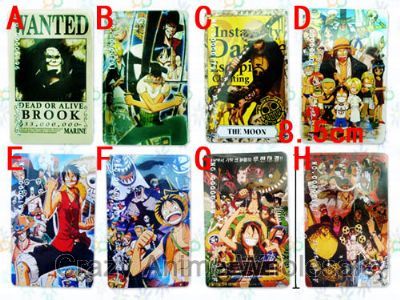 One Piece anime membercard