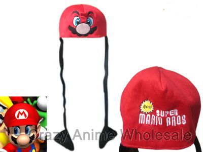 Super Mario anime Plush Hat