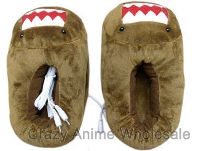 Domo Kun anime Plush Slipper