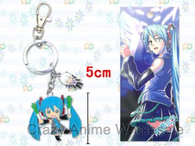 Miku anime keychain