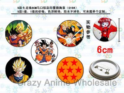 dragon ball anime brooch