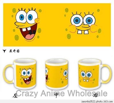 spongbob anime bottle