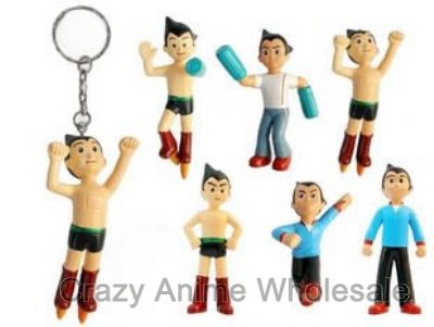 astro boy anime keychain