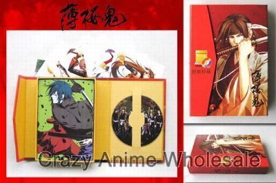 hakuouki anime postcards and dvd