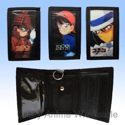 detective conan anime wallet