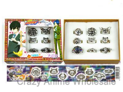 Hitman Reborn anime Rings