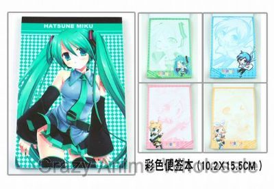 miku.hatsune anime notebook