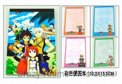 kingdom hearts anime notebook