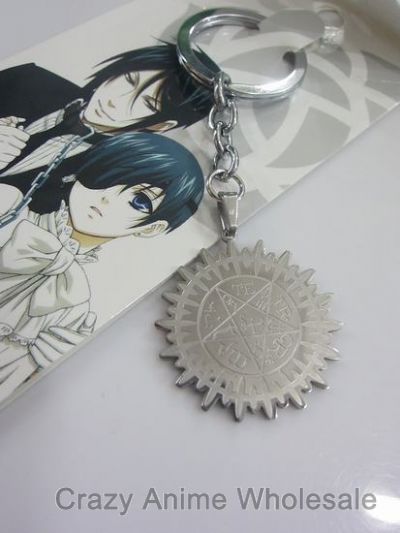 kuroshitsuji anime keychain