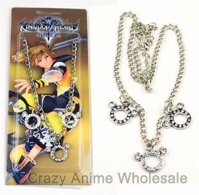 kingdom hearts anime necklace