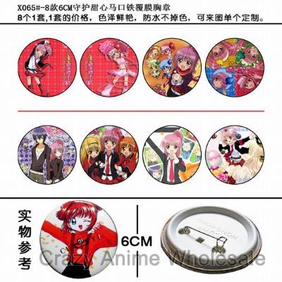 shugo chara anime brooch