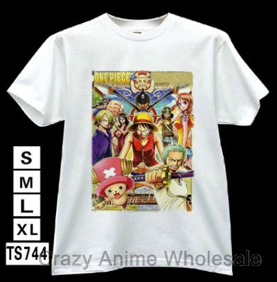 one piece anime t-shirt