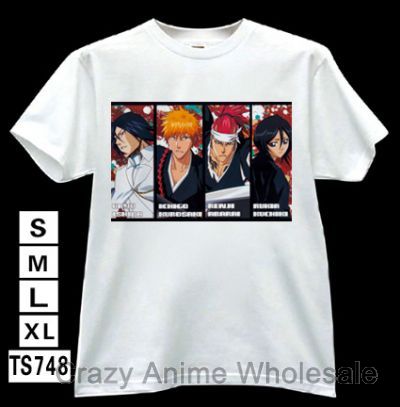 bleach anime t-shirt