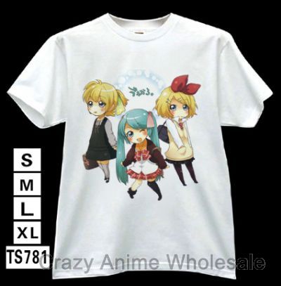 miku.hatsune anime t-shirt