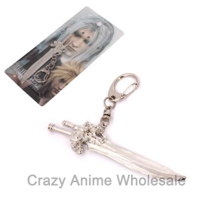 final fantasy anime keychain